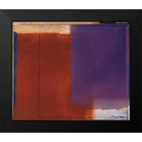 Hours of the Day I Black Modern Wood Framed Art Print by Ribas, Jaume