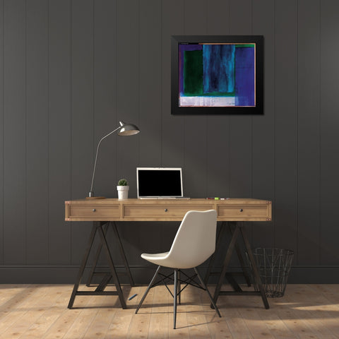 Hours of the Day II Black Modern Wood Framed Art Print by Ribas, Jaume