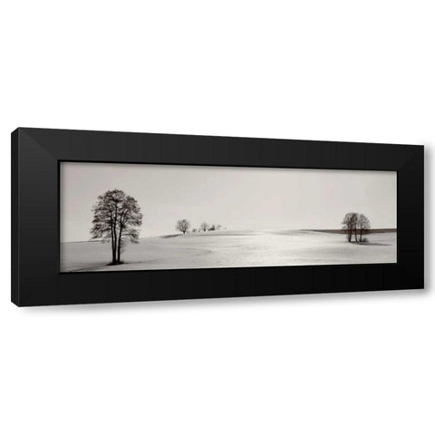 Clear On the Hillcrest Black Modern Wood Framed Art Print with Double Matting by Szilagyi, Ily