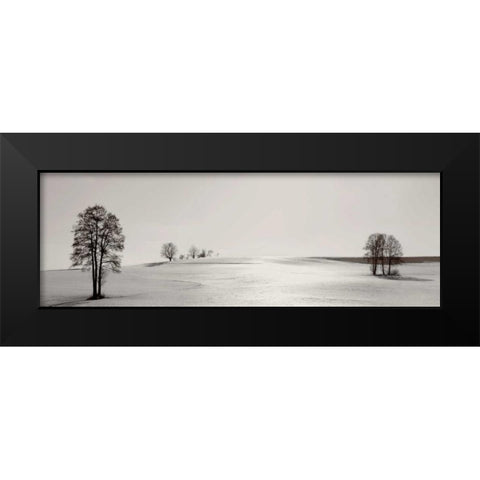 Clear On the Hillcrest Black Modern Wood Framed Art Print by Szilagyi, Ily