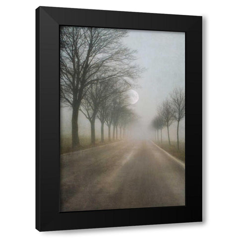 A Quiet Place Black Modern Wood Framed Art Print by Szilagyi, Ily