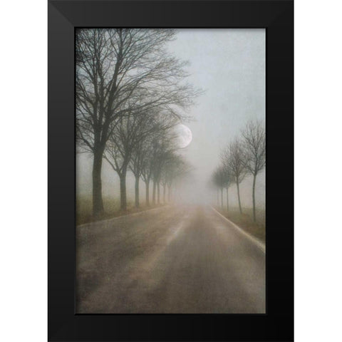 A Quiet Place Black Modern Wood Framed Art Print by Szilagyi, Ily