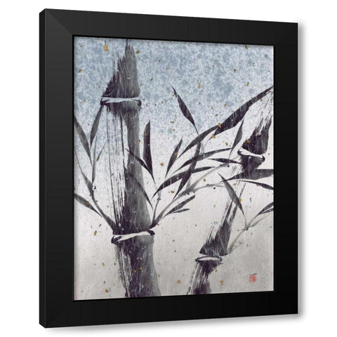 Cool Bamboo I Black Modern Wood Framed Art Print by Sugita, Katsumi