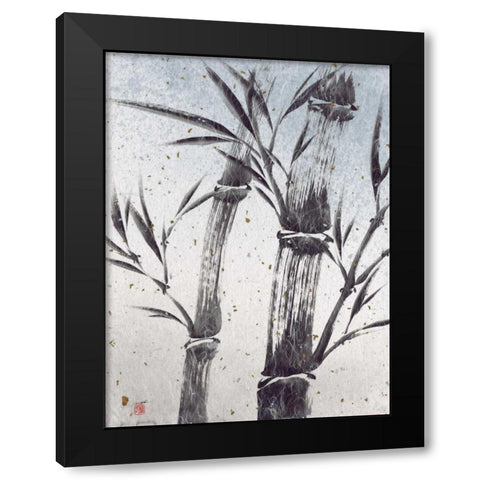 Cool Bamboo II Black Modern Wood Framed Art Print by Sugita, Katsumi