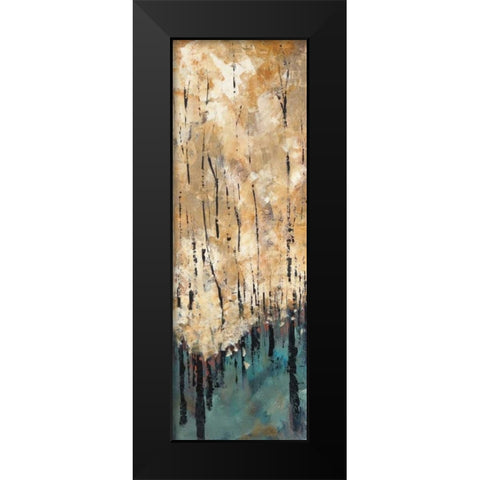 Natures Abundance I Black Modern Wood Framed Art Print by Solis, Luis