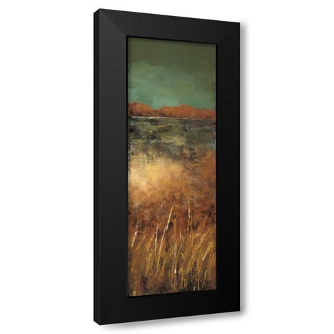 The View at a Distance II Black Modern Wood Framed Art Print by Solis, Luis