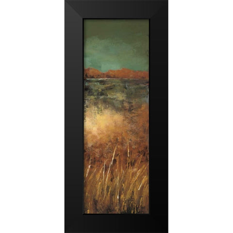The View at a Distance II Black Modern Wood Framed Art Print by Solis, Luis