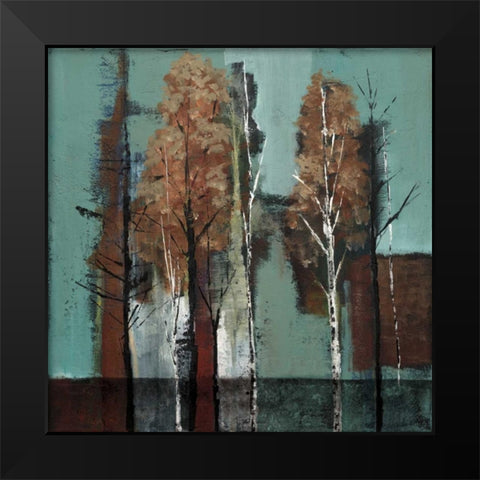 Perfecto Black Modern Wood Framed Art Print by Solis, Luis