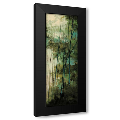 La Senda II Black Modern Wood Framed Art Print by Solis, Luis