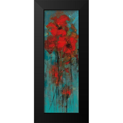 Delights of the Heart I Black Modern Wood Framed Art Print by Solis, Luis