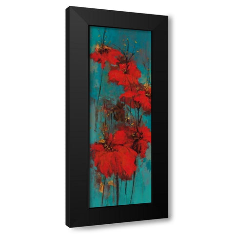 Delights of the Heart II Black Modern Wood Framed Art Print by Solis, Luis