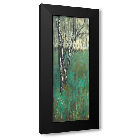 Natures Companions I Black Modern Wood Framed Art Print with Double Matting by Solis, Luis