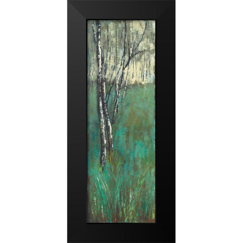 Natures Companions I Black Modern Wood Framed Art Print by Solis, Luis