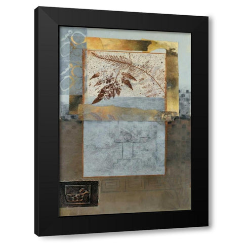 Nature Leaf I Black Modern Wood Framed Art Print by Tunick, Connie