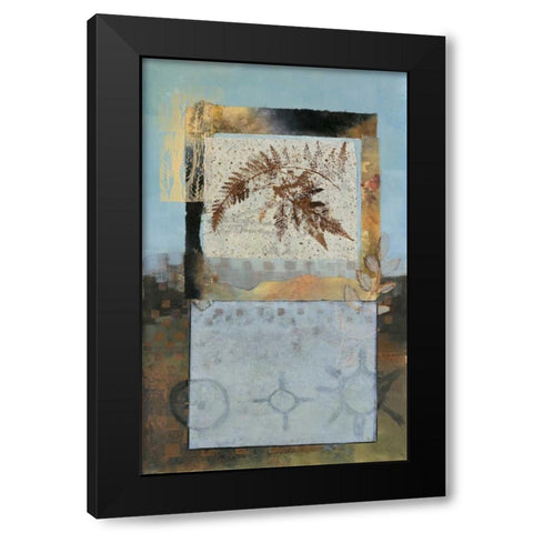 Nature Leaf II Black Modern Wood Framed Art Print by Tunick, Connie