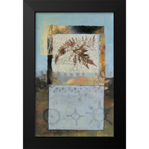 Nature Leaf II Black Modern Wood Framed Art Print by Tunick, Connie