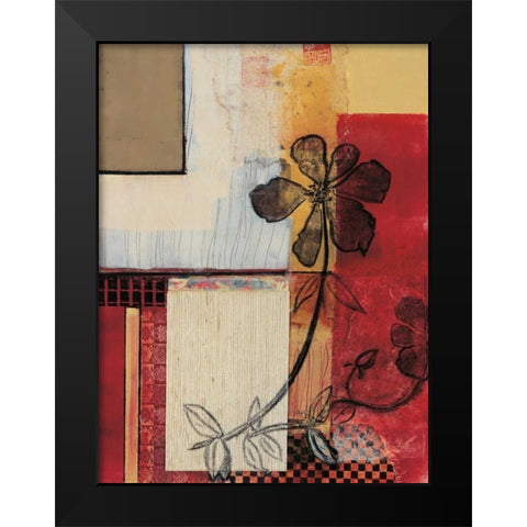 Sketchbook Series II Black Modern Wood Framed Art Print by Tunick, Connie