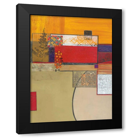 Golden Day I Black Modern Wood Framed Art Print by Tunick, Connie