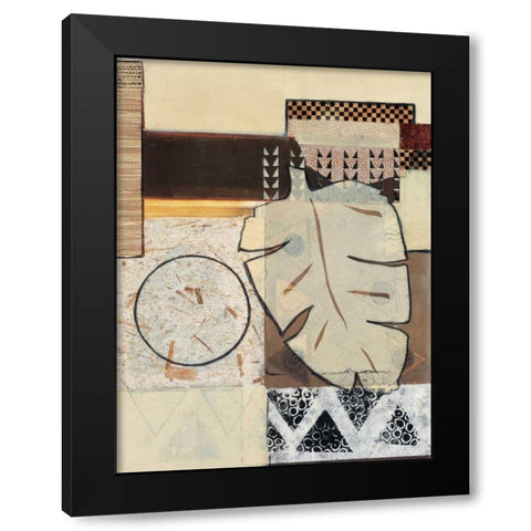 Global Patterns I Black Modern Wood Framed Art Print with Double Matting by Tunick, Connie