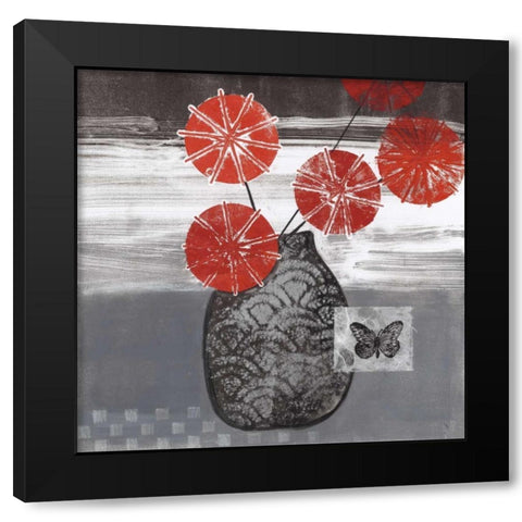 Joy II Black Modern Wood Framed Art Print with Double Matting by Tunick, Connie