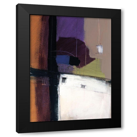 Linear Motion IV Black Modern Wood Framed Art Print by Thorngren, Mary Beth