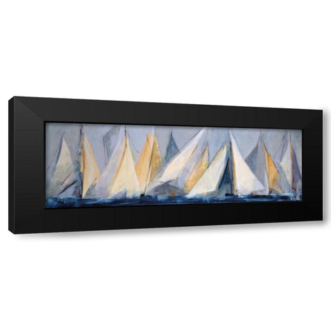 First Sail I Black Modern Wood Framed Art Print by Torres, Maria Antonia