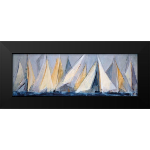 First Sail I Black Modern Wood Framed Art Print by Torres, Maria Antonia