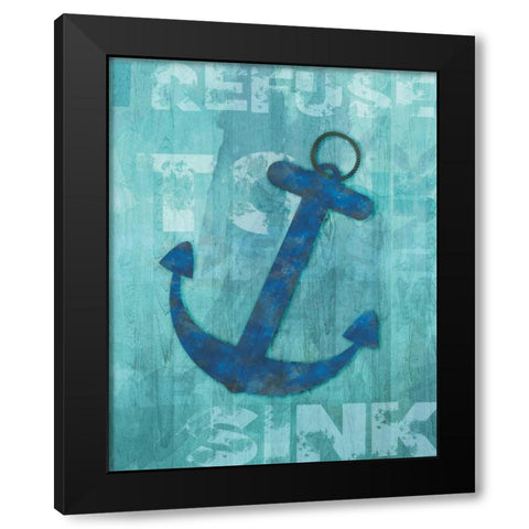 Holding Strong Black Modern Wood Framed Art Print with Double Matting by Veysey, Sofia