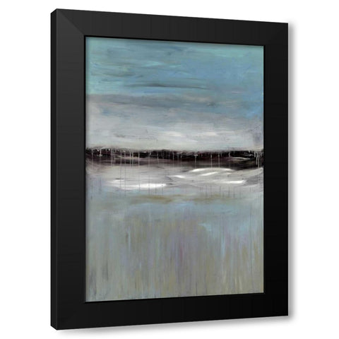Midday Break Black Modern Wood Framed Art Print with Double Matting by Veysey, Sofia