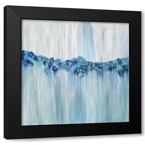 Keeping Calm Black Modern Wood Framed Art Print by Veysey, Sofia