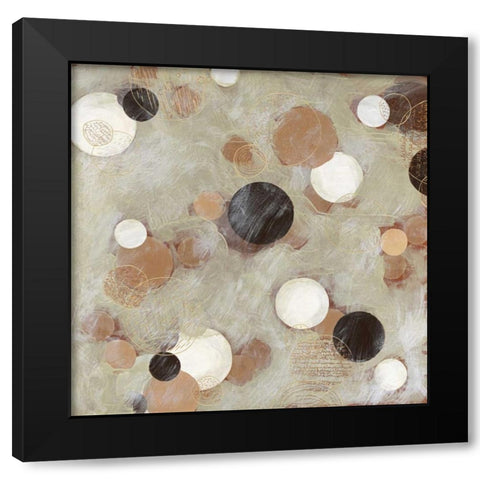 Ice Cream Shops Black Modern Wood Framed Art Print by Wood, Arleigh