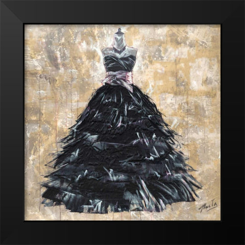 Gala I Black Modern Wood Framed Art Print by Wiley, Marta G.