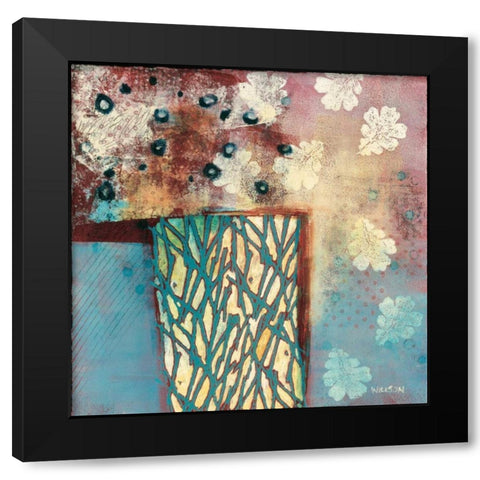 Guidepost Black Modern Wood Framed Art Print by Willson, Valerie