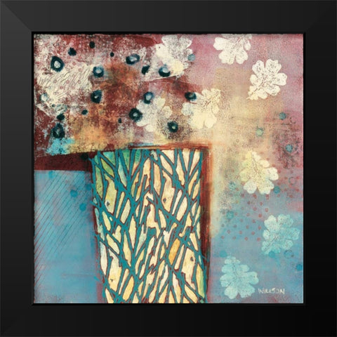 Guidepost Black Modern Wood Framed Art Print by Willson, Valerie