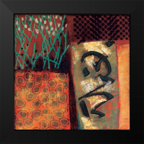 The Guide Black Modern Wood Framed Art Print by Willson, Valerie