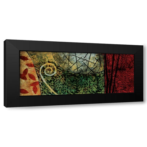 Vernal Moonrise Black Modern Wood Framed Art Print by Willson, Valerie