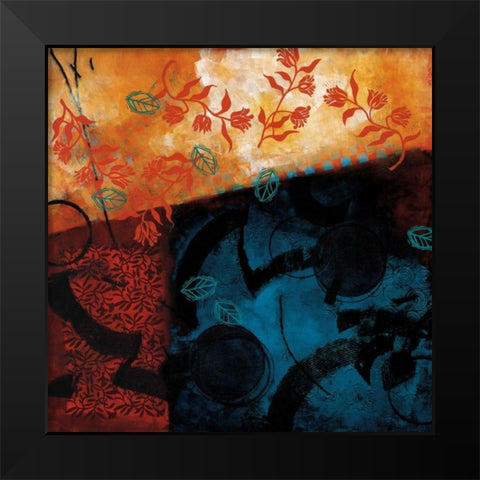 Finding Inspiration Black Modern Wood Framed Art Print by Willson, Valerie