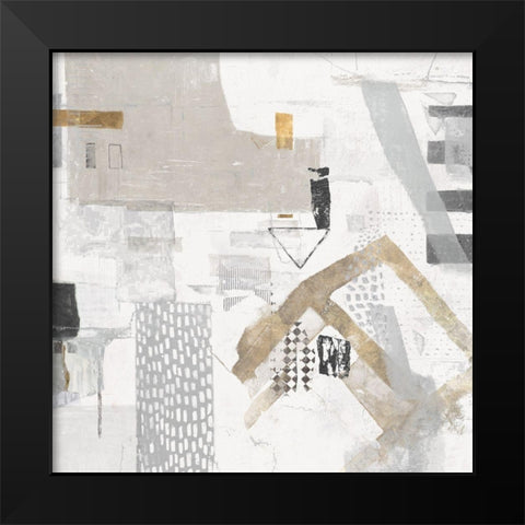 Puzzled   Black Modern Wood Framed Art Print by Mather, Nathaniel