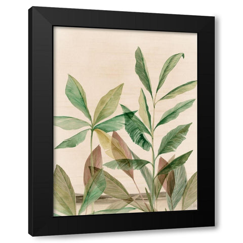 Colourful Tropics I  Black Modern Wood Framed Art Print by Aria K