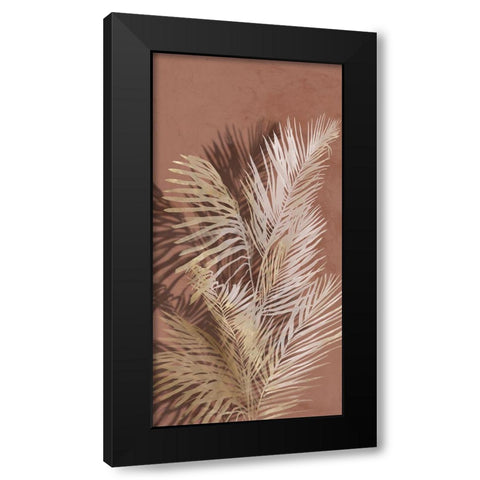 Warm Tropics I  Black Modern Wood Framed Art Print by Aria K
