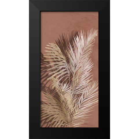 Warm Tropics I  Black Modern Wood Framed Art Print by Aria K