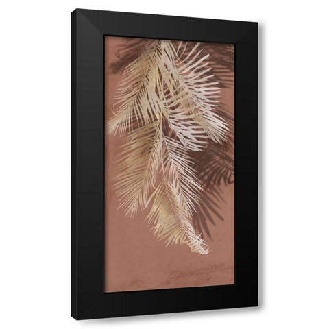 Warm Tropics II  Black Modern Wood Framed Art Print by Aria K