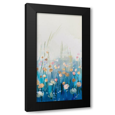 Springtime Splendor III Black Modern Wood Framed Art Print by Aria K