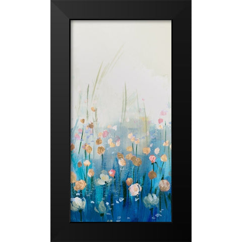 Springtime Splendor III Black Modern Wood Framed Art Print by Aria K