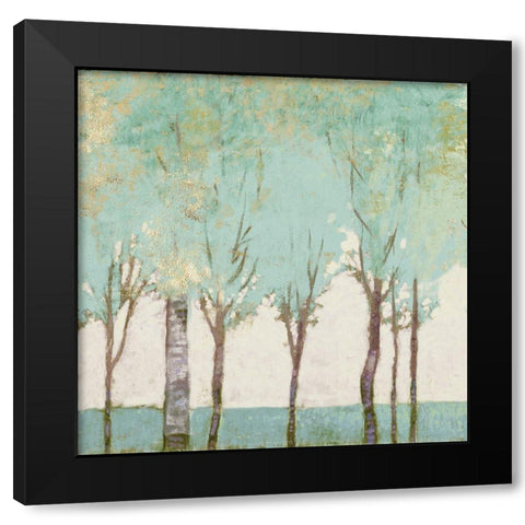 Evergreen Wanderlust II  Black Modern Wood Framed Art Print by Del Rizzo, Anthony
