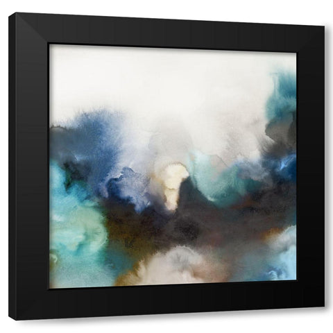 Smoke In Water I  Black Modern Wood Framed Art Print by Peal, Emma