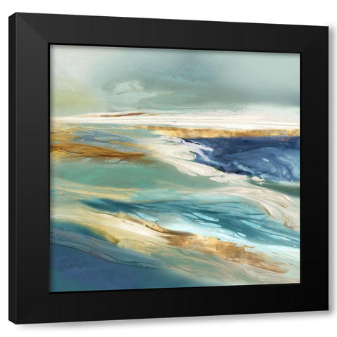 Fantasy Fall Black Modern Wood Framed Art Print by Peal, Emma