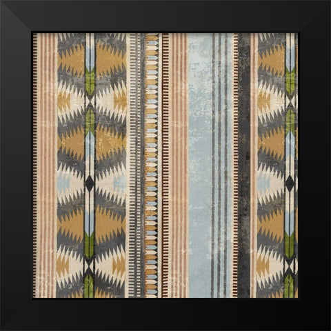 Navaho II  Black Modern Wood Framed Art Print by Peal, Emma