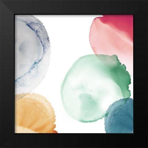 Delicate Transparency I  Black Modern Wood Framed Art Print by Peal, Emma