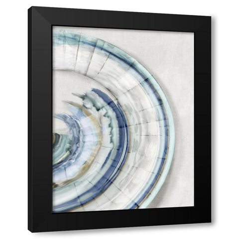 Fantasy Shell I Black Modern Wood Framed Art Print by Peal, Emma